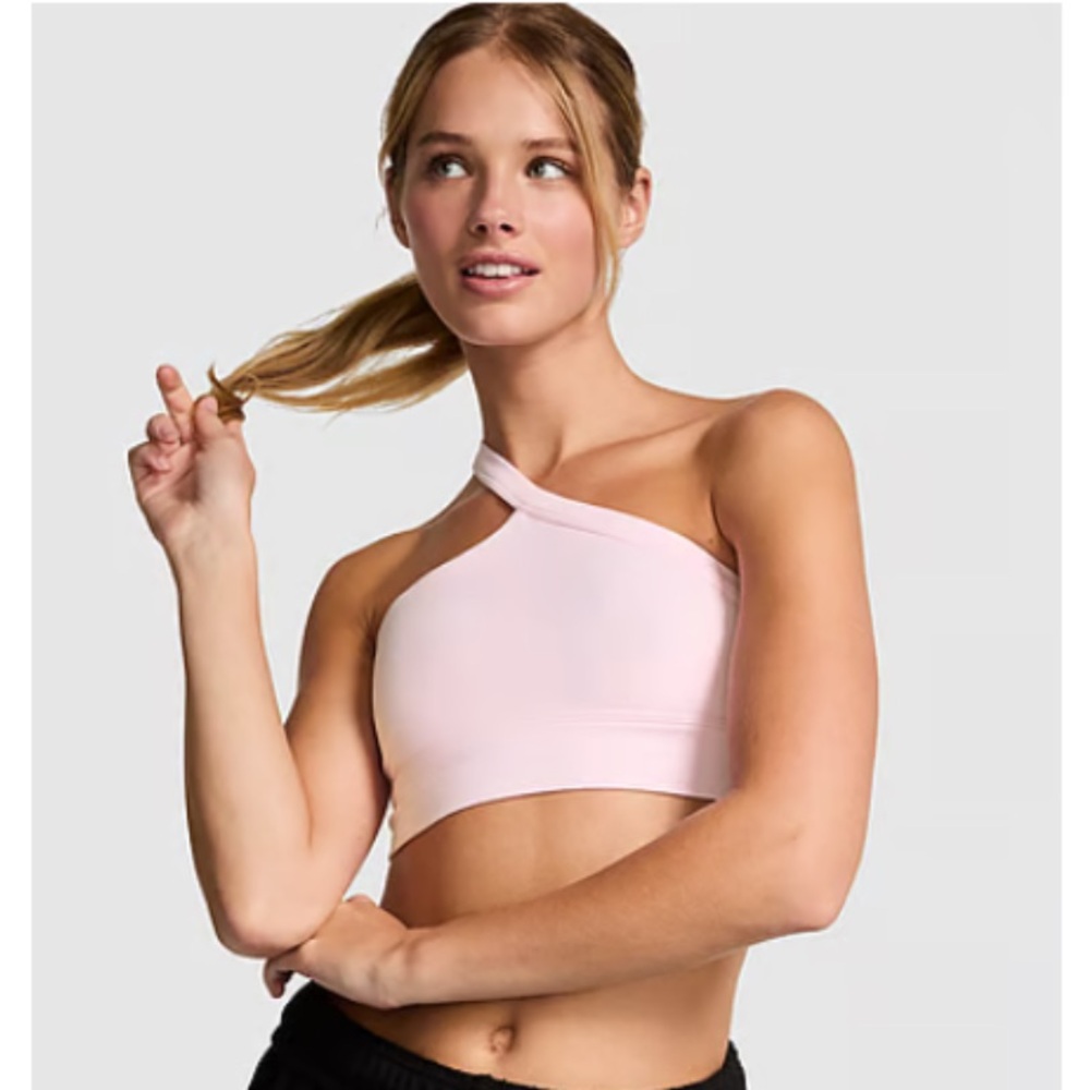 🎀Victoria’s Secret PINK Relay One Strap Sports Bra Size XXL🎀